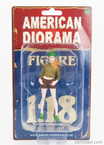 FIGURES  KATE - GILRS NIGHT OUT  GREEN BROWN