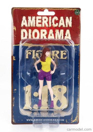 FIGURES  CARA - GILRS NIGHT OUT  YELLOW PURPLE