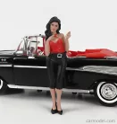 FIGURES  PIN-UP - PEGGY  RED BLACK