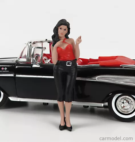 FIGURES  PIN-UP - PEGGY  RED BLACK