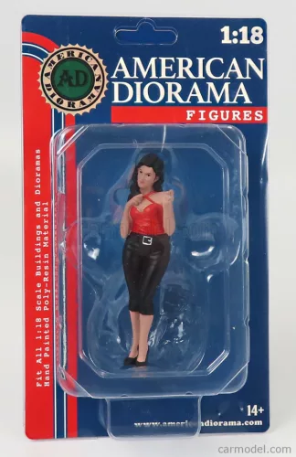 FIGURES  PIN-UP - PEGGY  RED BLACK