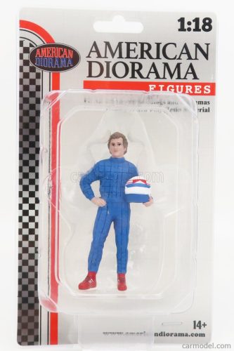 FIGURES  MAN RACING LEGEND 80s-B  BLUE