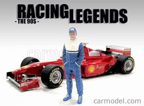 FIGURES  MAN RACING LEGEND 90s-A  BLUE WHITE