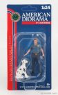FIGURES  FIREFIGHTERS - FIRE DOG TRAINING  2 TONE BLUE