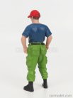 FIGURES  FIREFIGHTERS - OFF DUTY  BLUE GREEN