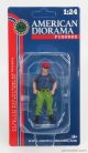 FIGURES  FIREFIGHTERS - OFF DUTY  BLUE GREEN