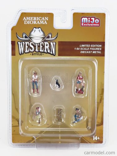 FIGURES  SET WESTERN STYLE  VARIOUS