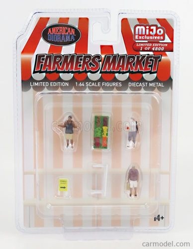 FIGURES  SET - FARMERS MARKET  VARIOUS