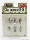 FIGURES  SET - SOLDIERS  MILITARY GREEN