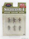 FIGURES  SET - SOLDIERS  MILITARY GREEN