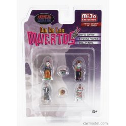 FIGURES  SET 4X DIA DE LOS MUERTOS  VARIOUS