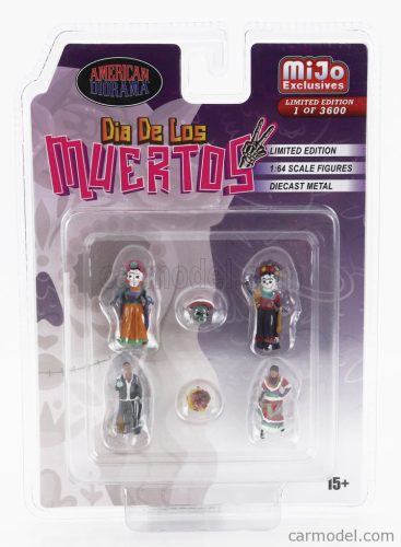 FIGURES  SET 4X DIA DE LOS MUERTOS  VARIOUS