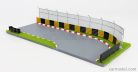 ACCESSORIES  DIORAMA GULF RACE TRACK  LIGHT BLUE ORANGE