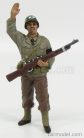 FIGURES  SOLDATO POLIZIOTTO MILITARE CON FUCILE - MILTARY POLICE SOLDIER I WITH RIFLE GUN  GREEN BROWN