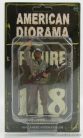 FIGURES  SOLDATO POLIZIOTTO MILITARE CON FUCILE - MILTARY POLICE SOLDIER I WITH RIFLE GUN  GREEN BROWN