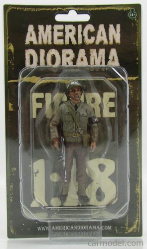 FIGURES  SOLDATO POLIZIOTTO MILITARE CON FUCILE - MILTARY POLICE SOLDIER III WITH RIFLE GUN  GREEN BROWN