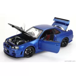 NISSAN  SKYLINE GT-R (R34) Z-TUNE 2002  BAYSIDE BLUE CARBON
