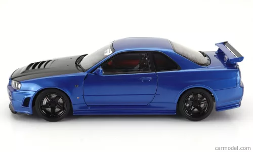 NISSAN  SKYLINE GT-R (R34) Z-TUNE 2002  BAYSIDE BLUE CARBON