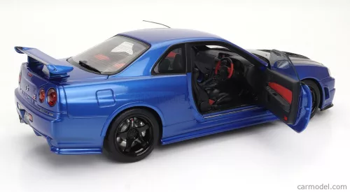NISSAN  SKYLINE GT-R (R34) Z-TUNE 2002  BAYSIDE BLUE CARBON