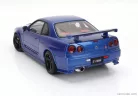NISSAN  SKYLINE GT-R (R34) Z-TUNE 2002  BAYSIDE BLUE