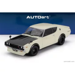   NISSAN  SKYLINE 2000 GT-R (KPGC110) TUNED VERSION COUPE 1973  WHITE BLACK