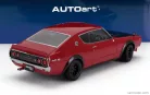 NISSAN  SKYLINE 2000 GT-R (KPGC110) TUNED VERSION COUPE 1973  RED BLACK
