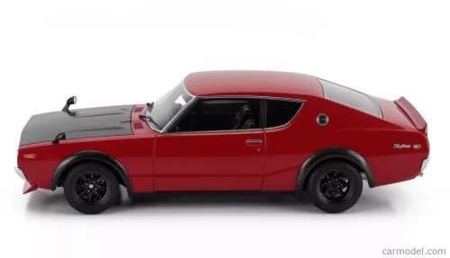 NISSAN  SKYLINE 2000 GT-R (KPGC110) TUNED VERSION COUPE 1973  RED BLACK