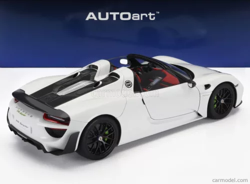 PORSCHE  918 SPYDER WEISSACH PACKAGE 2013  WHITE