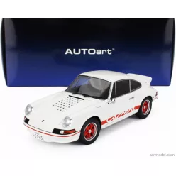   PORSCHE  911 CARRERA RS 1973 -  THE CIRCUIT WOLF - (RIVAL) SAKON HAYASE - MANGA MOVIE  WHITE RED