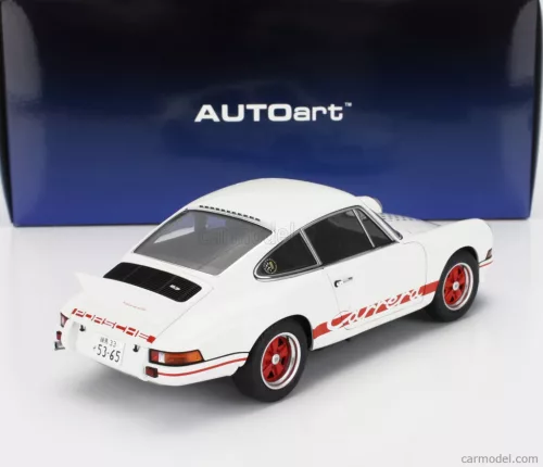 PORSCHE  911 CARRERA RS 1973 -  THE CIRCUIT WOLF - (RIVAL) SAKON HAYASE - MANGA MOVIE  WHITE RED