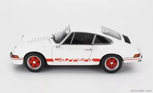 PORSCHE  911 CARRERA RS 1973 -  THE CIRCUIT WOLF - (RIVAL) SAKON HAYASE - MANGA MOVIE  WHITE RED