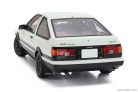 TOYOTA  SPRINTER TRUENO (AE86) INITIAL D PROJECT D FINAL VERSION 30th AANIVERSARY 1980  WHITE BLACK