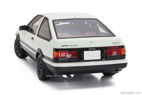TOYOTA  SPRINTER TRUENO (AE86) INITIAL D PROJECT D FINAL VERSION 30th AANIVERSARY 1980  WHITE BLACK