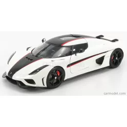 KOENIGSEGG  REGERA 2016  WHITE BLACK CARBON RED