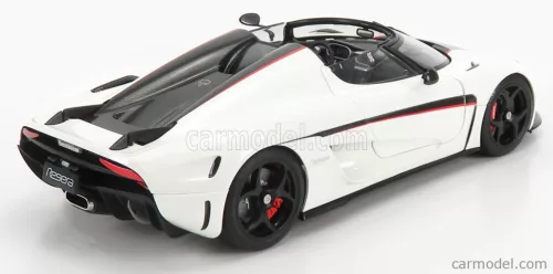 KOENIGSEGG  REGERA 2016  WHITE BLACK CARBON RED