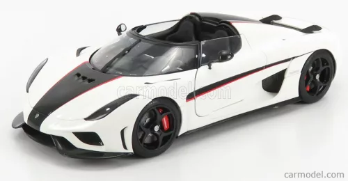 KOENIGSEGG  REGERA 2016  WHITE BLACK CARBON RED