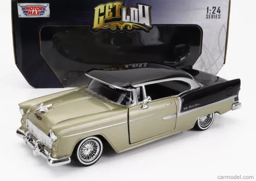 CHEVROLET  BEL AIR 1955  GOLD BLACK