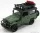 TOYOTA  FJ40 LAND CRUISER HARD-TOP CLOSED OFF ROAD VERSION 1980  MATT GREEN BLACK