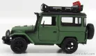TOYOTA  FJ40 LAND CRUISER HARD-TOP CLOSED OFF ROAD VERSION 1980  MATT GREEN BLACK