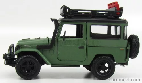 TOYOTA  FJ40 LAND CRUISER HARD-TOP CLOSED OFF ROAD VERSION 1980  MATT GREEN BLACK
