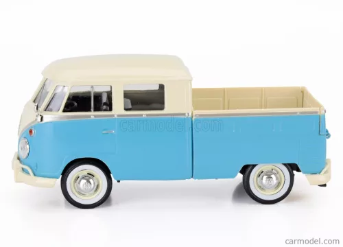 VOLKSWAGEN  T1 TYPE 2 DOUBLE CAB PICK-UP 1962  LIGTH BLUE WHITE