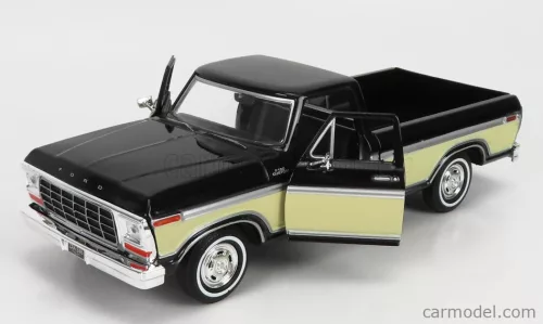 FORD USA  F-150 PICK-UP CUSTOM 1979  BLACK CREAM