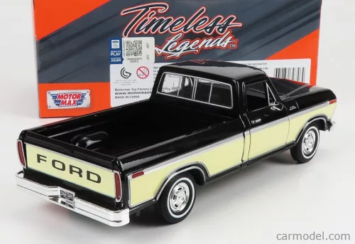 FORD USA  F-150 PICK-UP CUSTOM 1979  BLACK CREAM