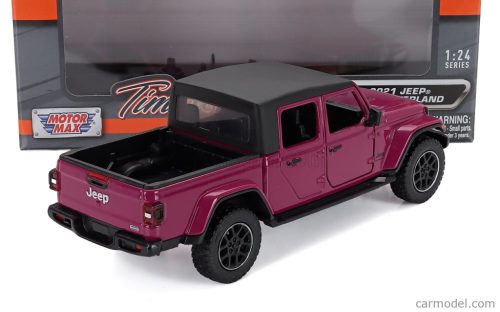 JEEP  GLADIATOR OVERLAND PICK-UP SOFT-TOP 2021  DARK FUCSIA