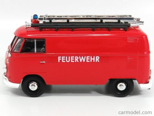 VOLKSWAGEN  T1 TYPE 2 VAN FEUERWEHR 1962  RED