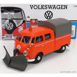   VOLKSWAGEN  T1 PICK-UP DOUBLE CABINE SPAZZANEVE - SNOWPLOW 1962