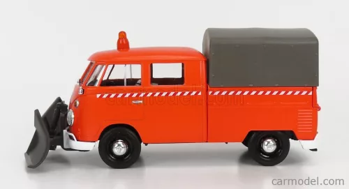 VOLKSWAGEN  T1 PICK-UP DOUBLE CABINE SPAZZANEVE - SNOWPLOW 1962