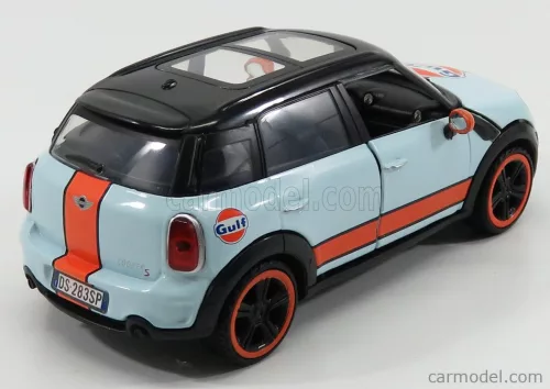MINI  COOPER S COUNTRYMAN GULF 2010  LIGHT BLUE ORANGE