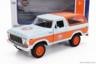 FORD USA  BRONCO GULF 1978  LIGHT BLUE ORANGE