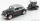 VOLKSWAGEN  BEETLE MAGGIOLINO + TRAILER WITH MOTORCYCLE 1959  BLACK SILVER